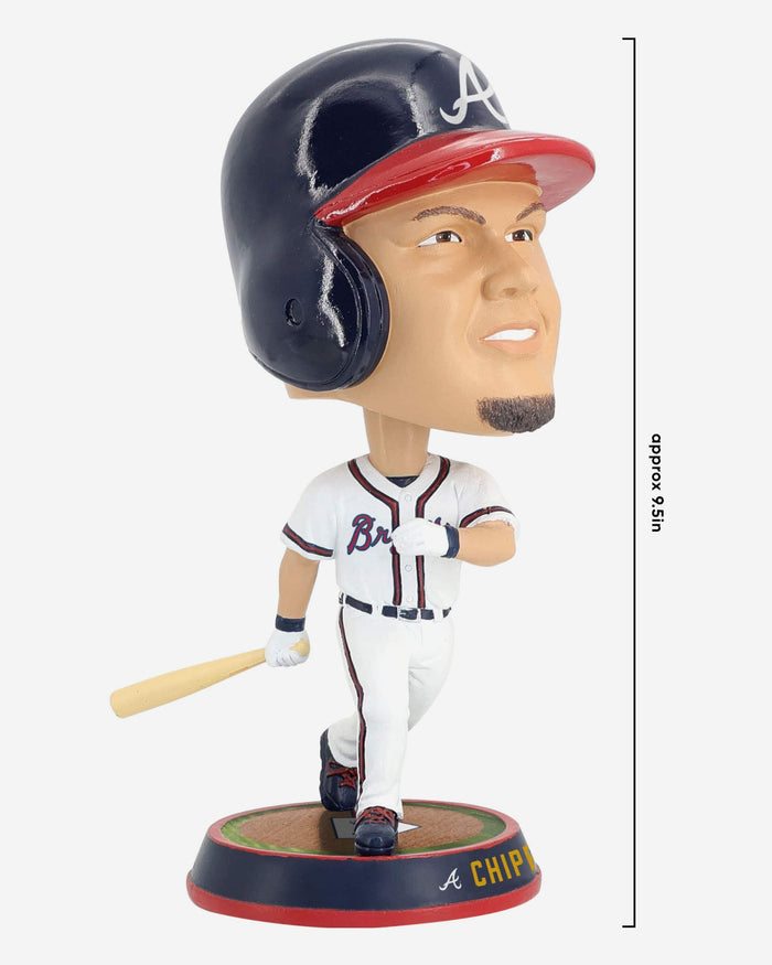 Chipper Jones Atlanta Braves Field Stripe Bighead Bobblehead FOCO - FOCO.com