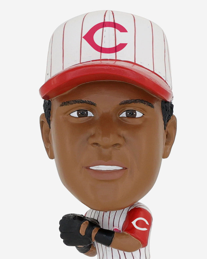 Barry Larkin Cincinnati Reds Field Stripe Bighead Bobblehead FOCO - FOCO.com