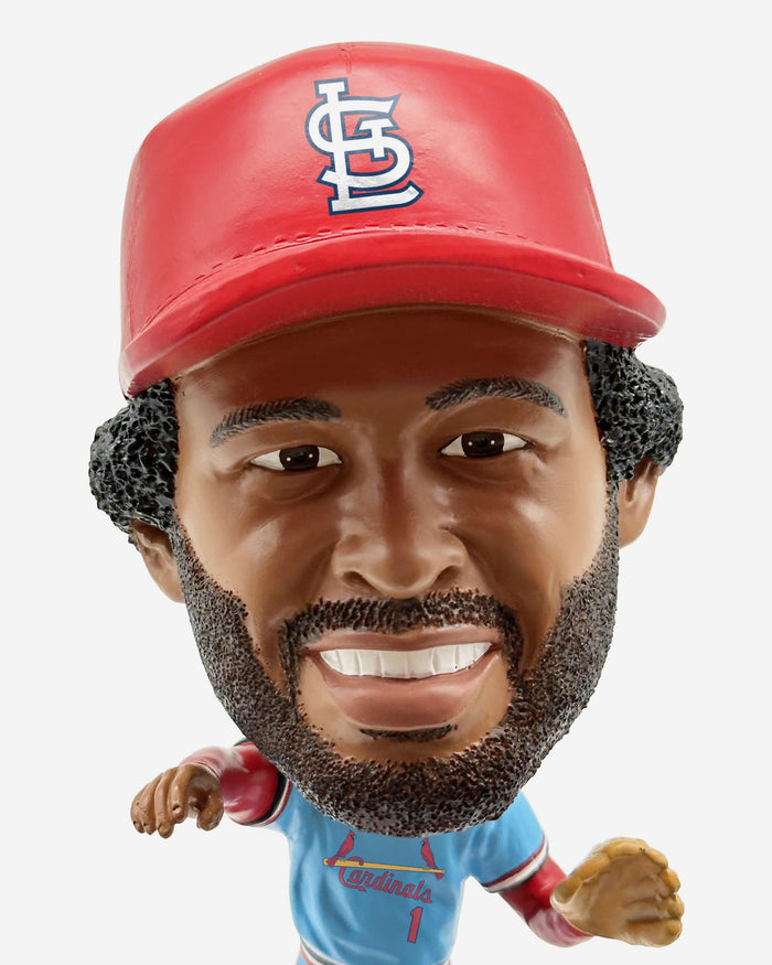 Ozzie Smith St Louis Cardinals Retro Jersey Field Stripe Bighead Bobblehead FOCO - FOCO.com