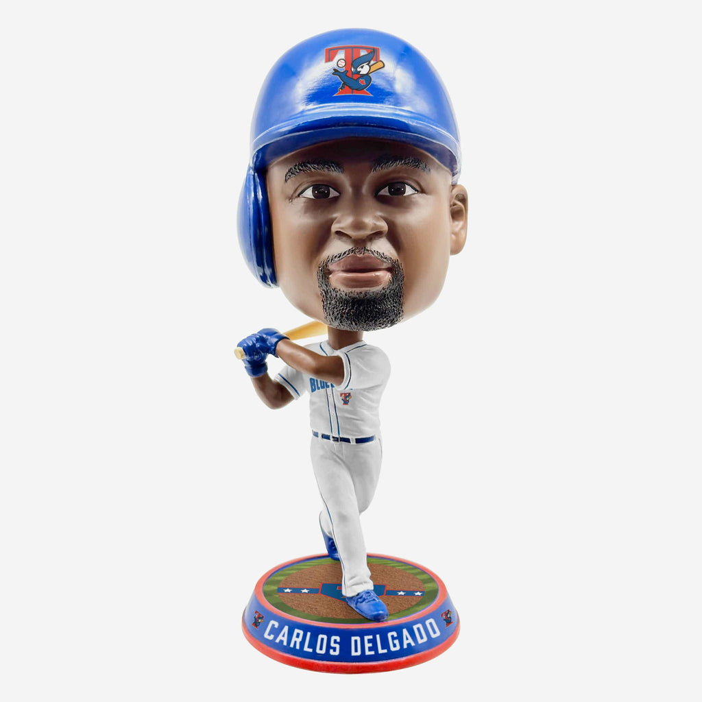 Carlos Delgado Toronto Blue Jays Field Stripe Bighead Bobblehead FOCO - FOCO.com