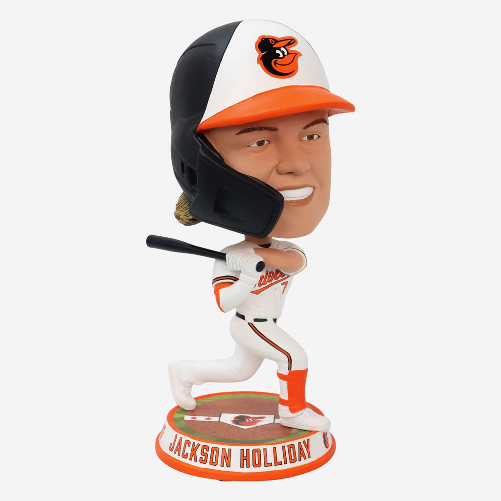 Jackson Holliday Baltimore Orioles Field Stripe Bighead Bobblehead FOCO - FOCO.com