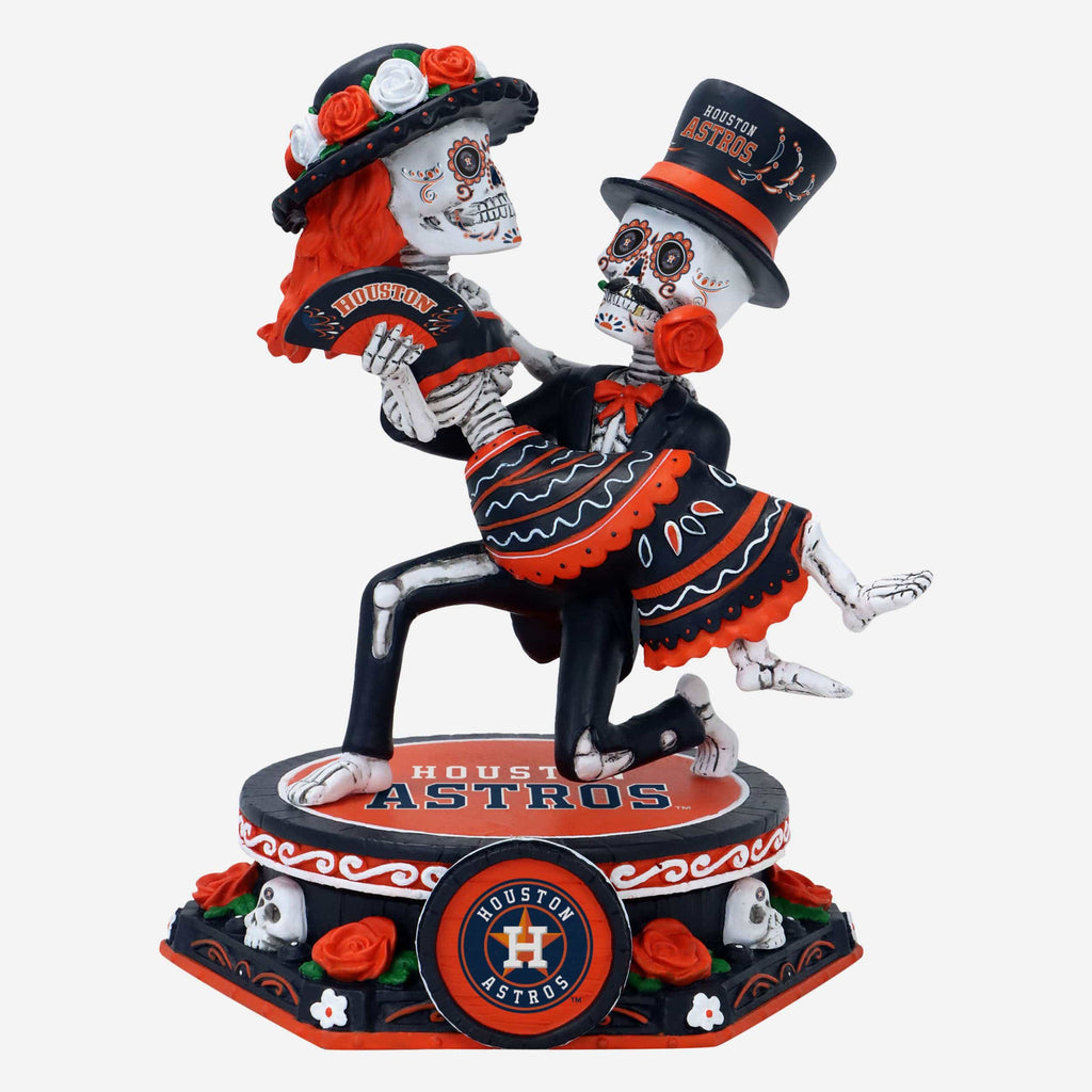 Houston Astros Calavera Couple Dual Spinner Bobblehead FOCO - FOCO.com