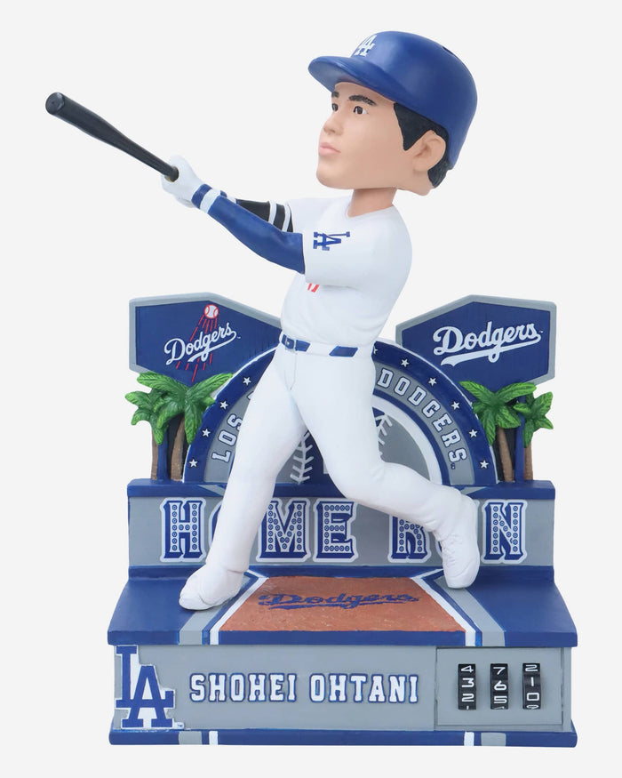 Shohei Ohtani Los Angeles Dodgers Career Home Run Counter Bobblehead FOCO - FOCO.com