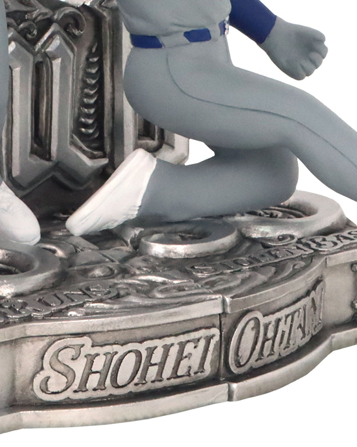 Shohei Ohtani Los Angeles Dodgers 50 Home Runs & 50 Stolen Bases Connecting Platinum Base Bobblehead Set FOCO - FOCO.com