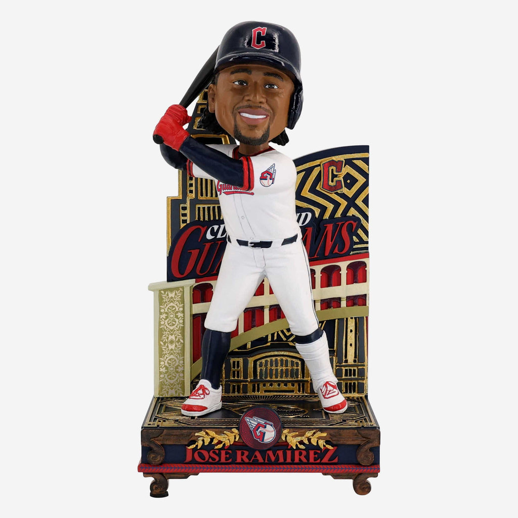 Jose Ramirez Cleveland Guardians Cleveland Rocks Bobblehead FOCO - FOCO.com