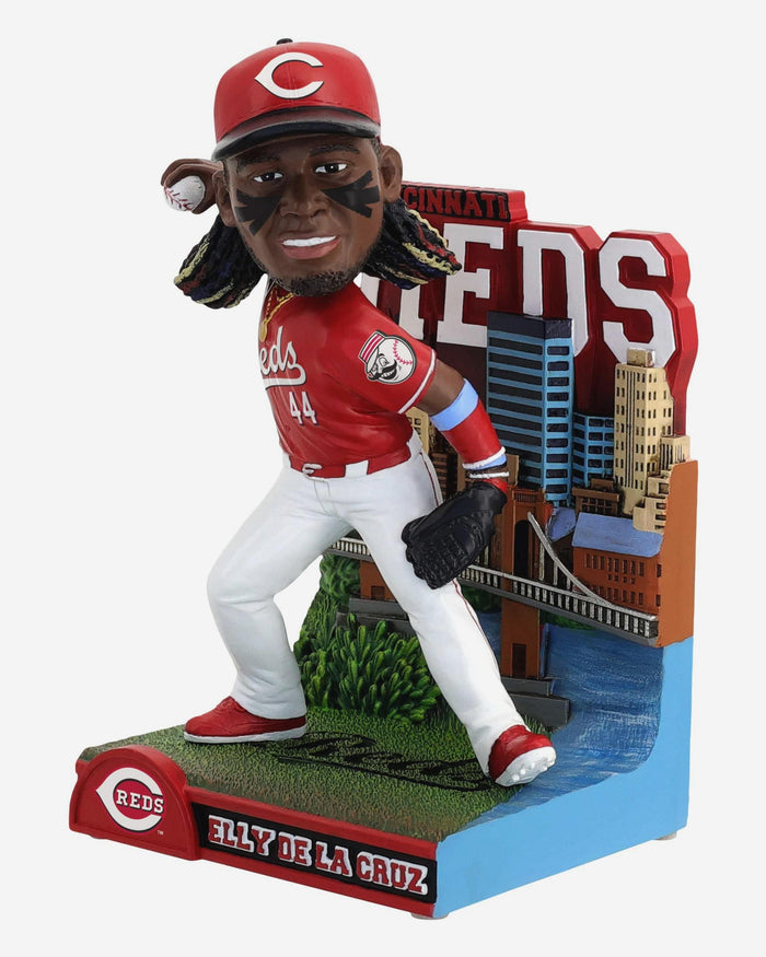 Elly De La Cruz Cincinnati Reds The Queen City Bobblehead FOCO - FOCO.com