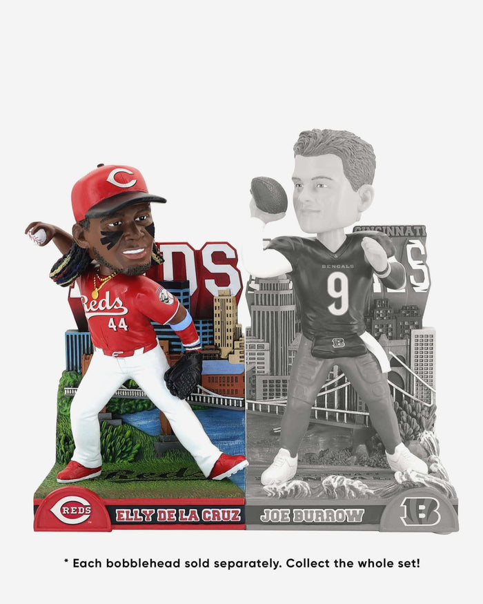 Elly De La Cruz Cincinnati Reds The Queen City Bobblehead FOCO - FOCO.com