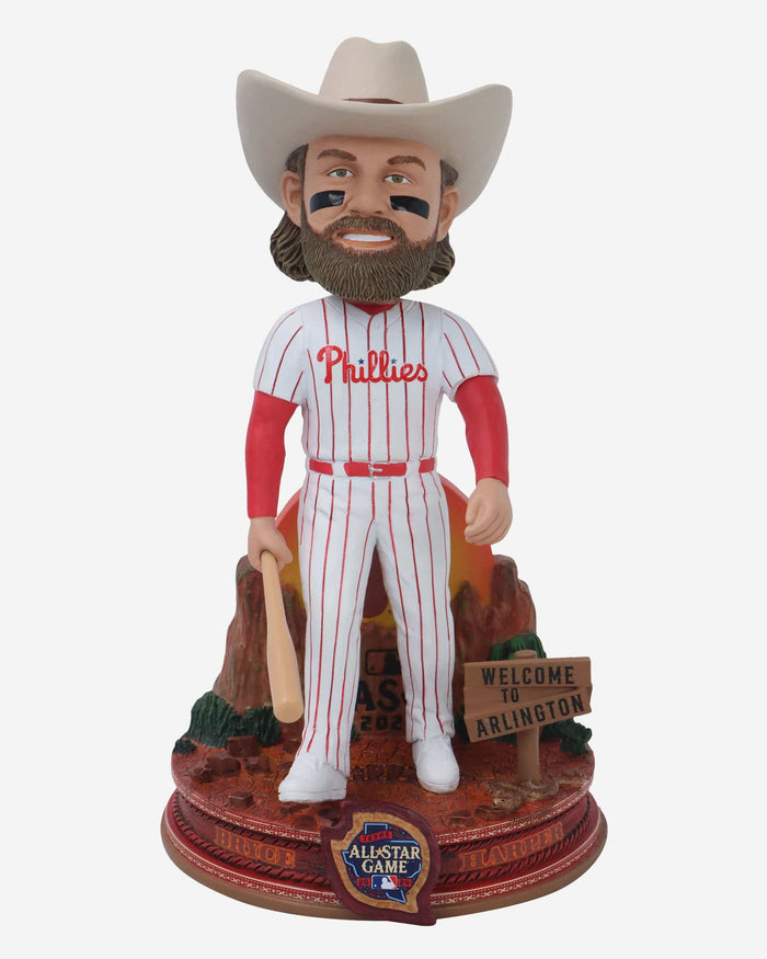 Bryce Harper Philadelphia Phillies 2024 All-Star Cowboy Bobblehead FOCO - FOCO.com