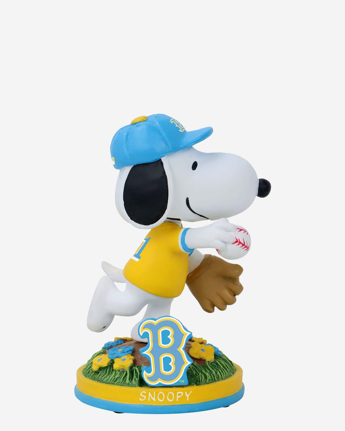 Boston Red Sox Snoopy Peanuts City Connect Bobblehead FOCO - FOCO.com