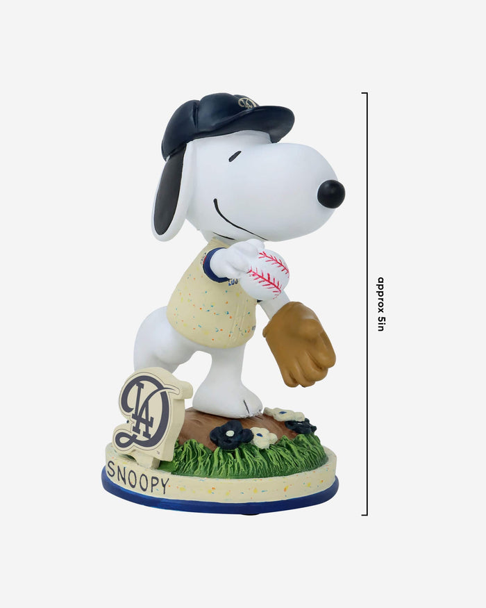 Los Angeles Dodgers Snoopy Peanuts City Connect Bobblehead FOCO - FOCO.com