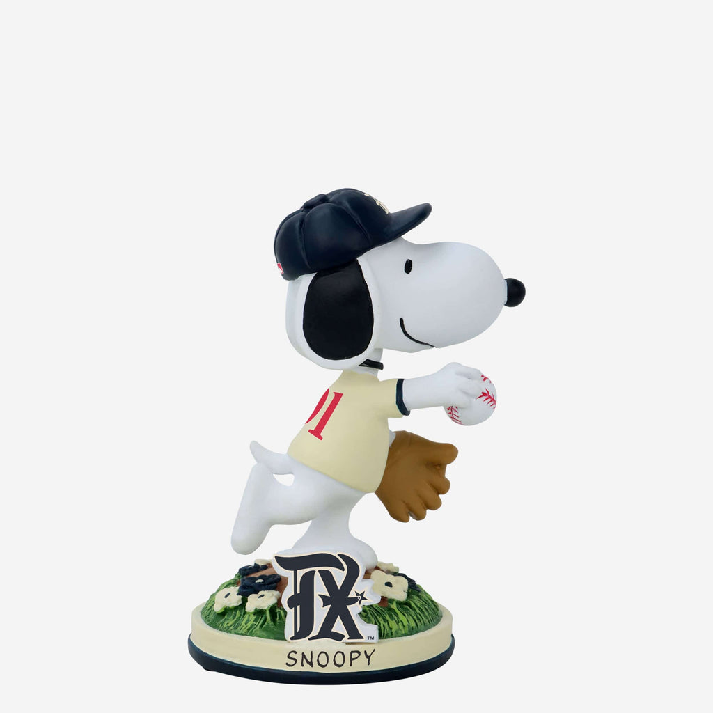 Texas Rangers Snoopy Peanuts City Connect Bobblehead FOCO - FOCO.com