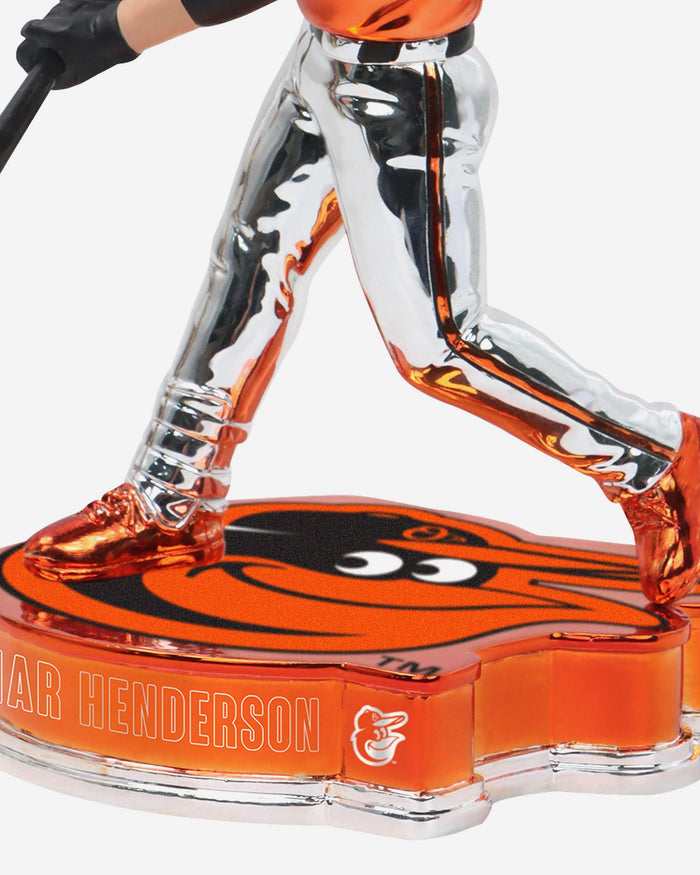 Gunnar Henderson Baltimore Orioles Electroplated Bobblehead FOCO - FOCO.com