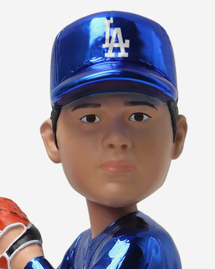Shohei Ohtani Los Angeles Dodgers Electroplated Bobblehead FOCO - FOCO.com