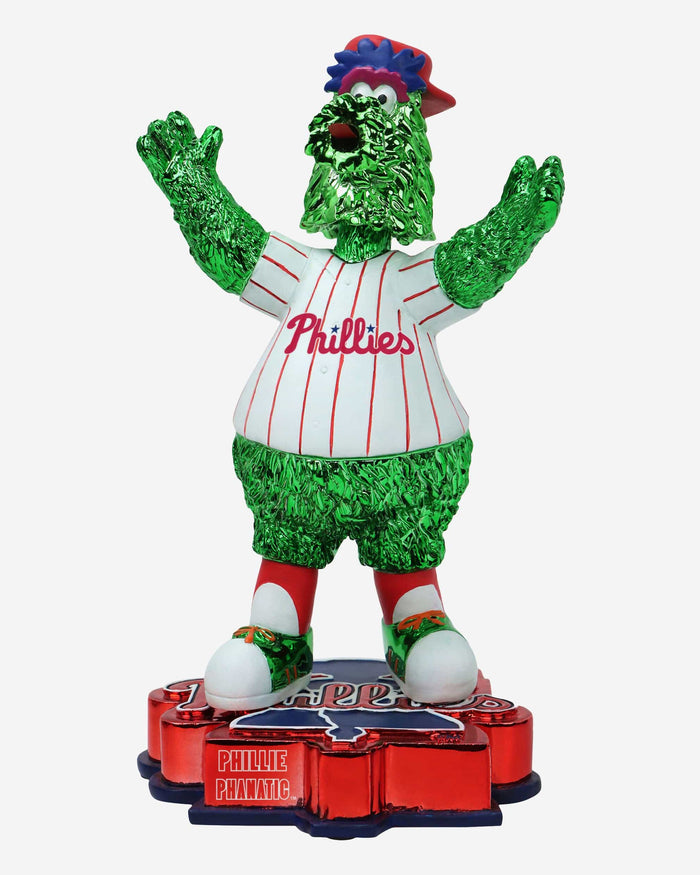 Phillie Phanatic Philadelphia Phillies Electroplated Mascot Bobblehead FOCO - FOCO.com