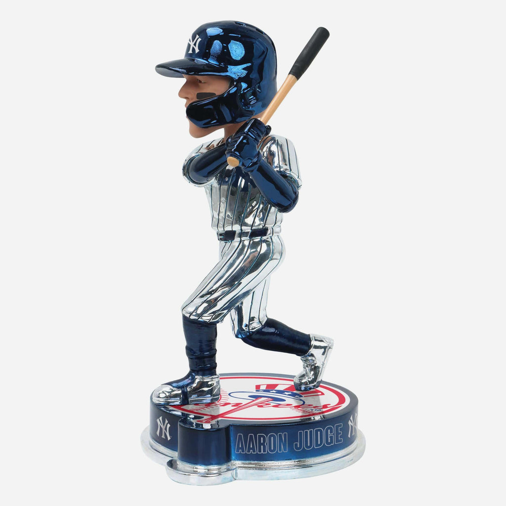 Aaron Judge New York Yankees Electroplated Bobblehead FOCO - FOCO.com