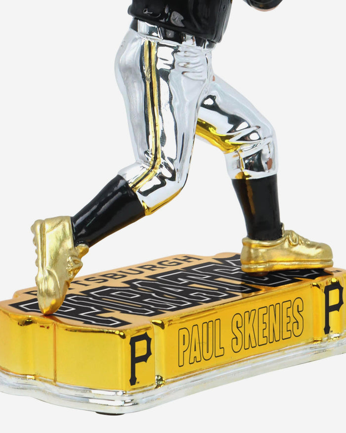 Paul Skenes Pittsburgh Pirates Electroplated Bobblehead FOCO - FOCO.com