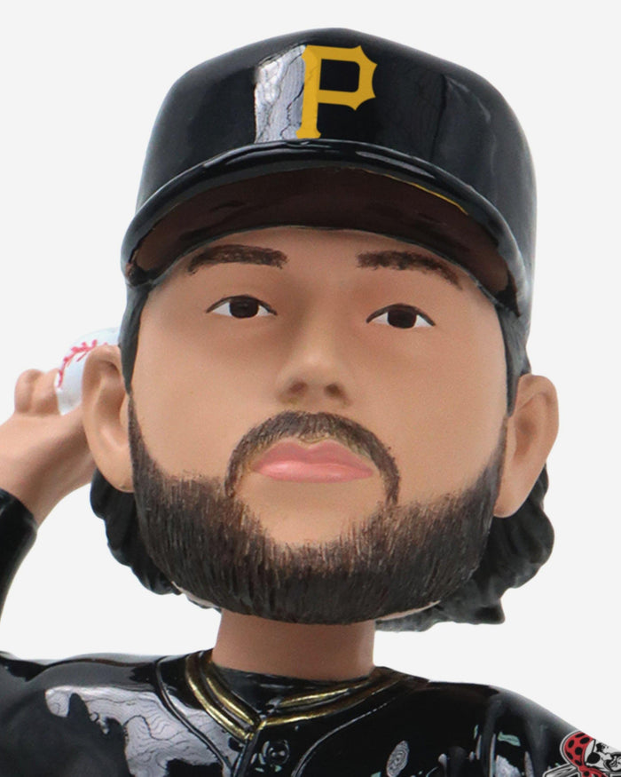 Paul Skenes Pittsburgh Pirates Electroplated Bobblehead FOCO - FOCO.com