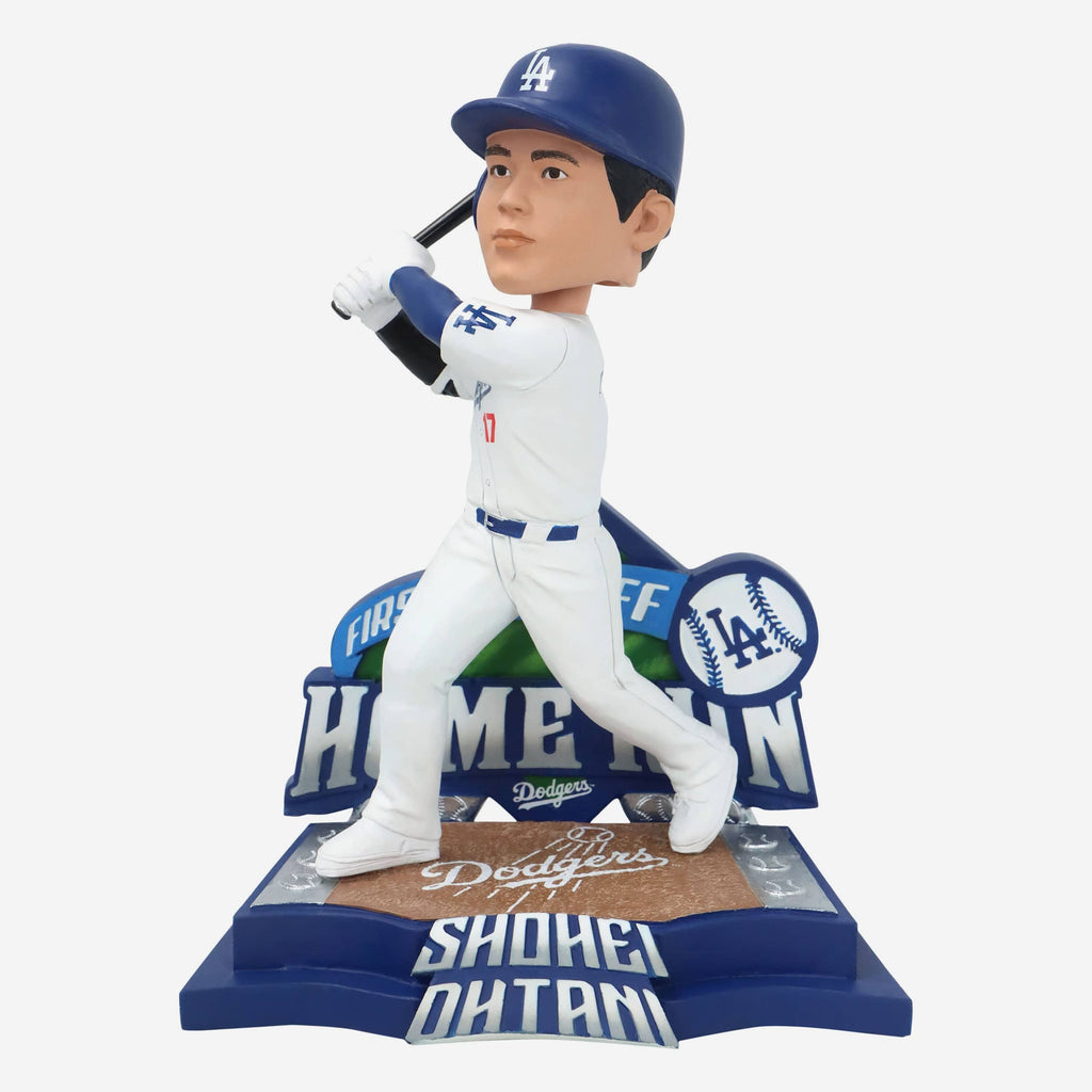 Shohei Ohtani Los Angeles Dodgers First Career Playoff Home Run Bobblehead FOCO - FOCO.com