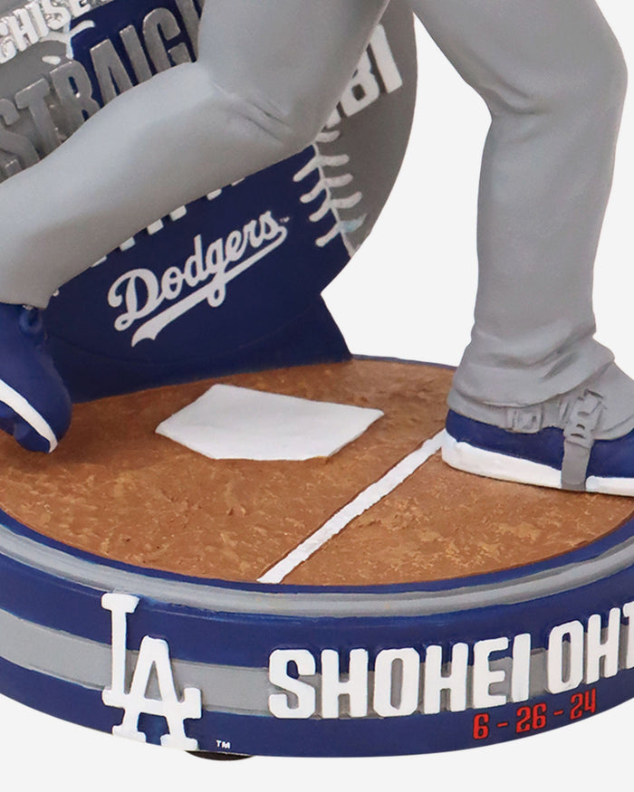 Shohei Ohtani Los Angeles Dodgers Franchise RBI Streak Bobblehead FOCO - FOCO.com