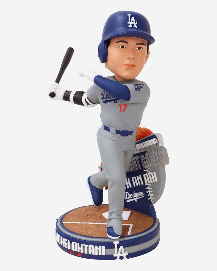 Shohei Ohtani Los Angeles Dodgers Franchise RBI Streak Bobblehead FOCO - FOCO.com