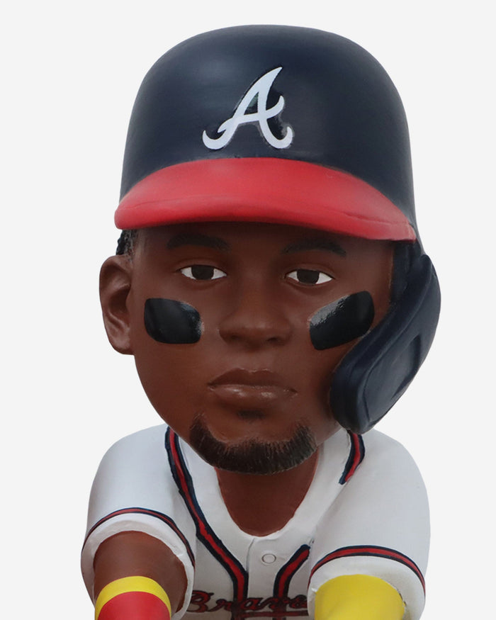 Ronald Acuna Jr Atlanta Braves Franchise Stolen Base Record Counter Bobblehead FOCO - FOCO.com