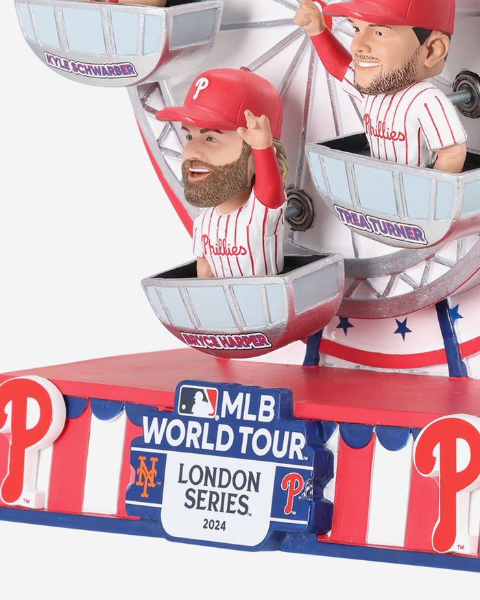 Philadelphia Phillies 2024 MLB London Series Ferris Wheel Mini Bobblehead Scene FOCO - FOCO.com