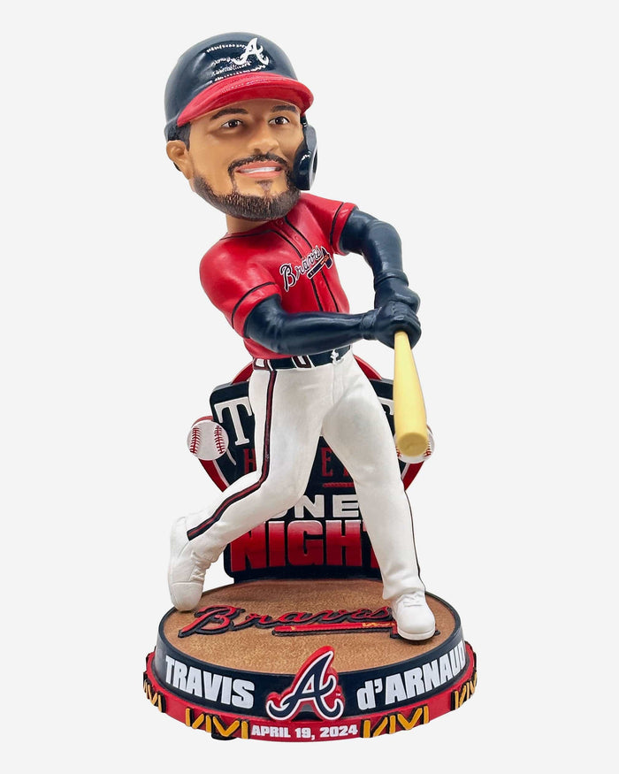 Travis D'Arnaud Atlanta Braves Gamebreaker Bobblehead FOCO - FOCO.com