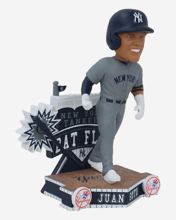 Juan Soto New York Yankees Bat Flip Gamebreaker Bobblehead FOCO - FOCO.com