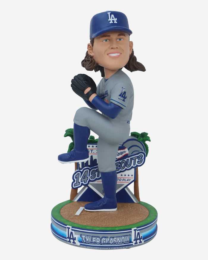 Tyler Glasnow Los Angeles Dodgers Gamebreaker Bobblehead FOCO - FOCO.com