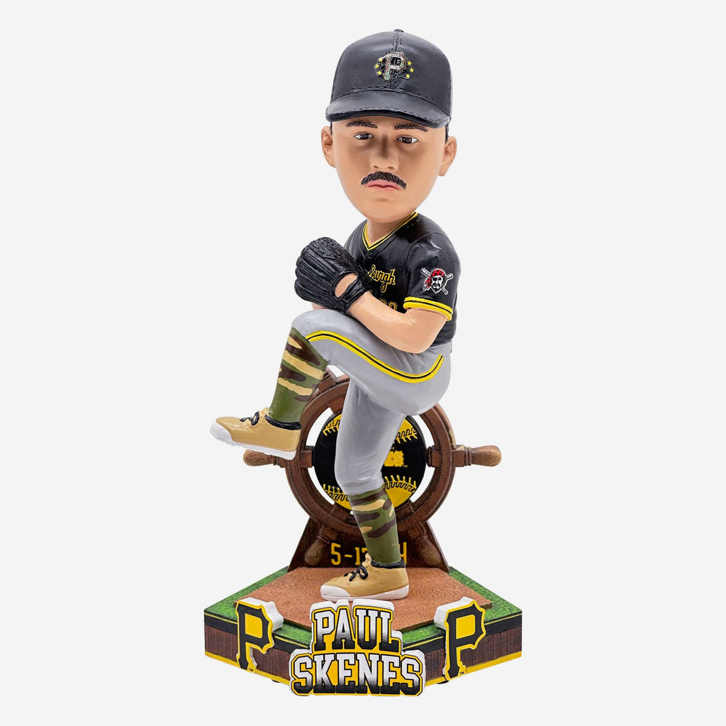 Paul Skenes Pittsburgh Pirates Gamebreaker Bobblehead FOCO - FOCO.com