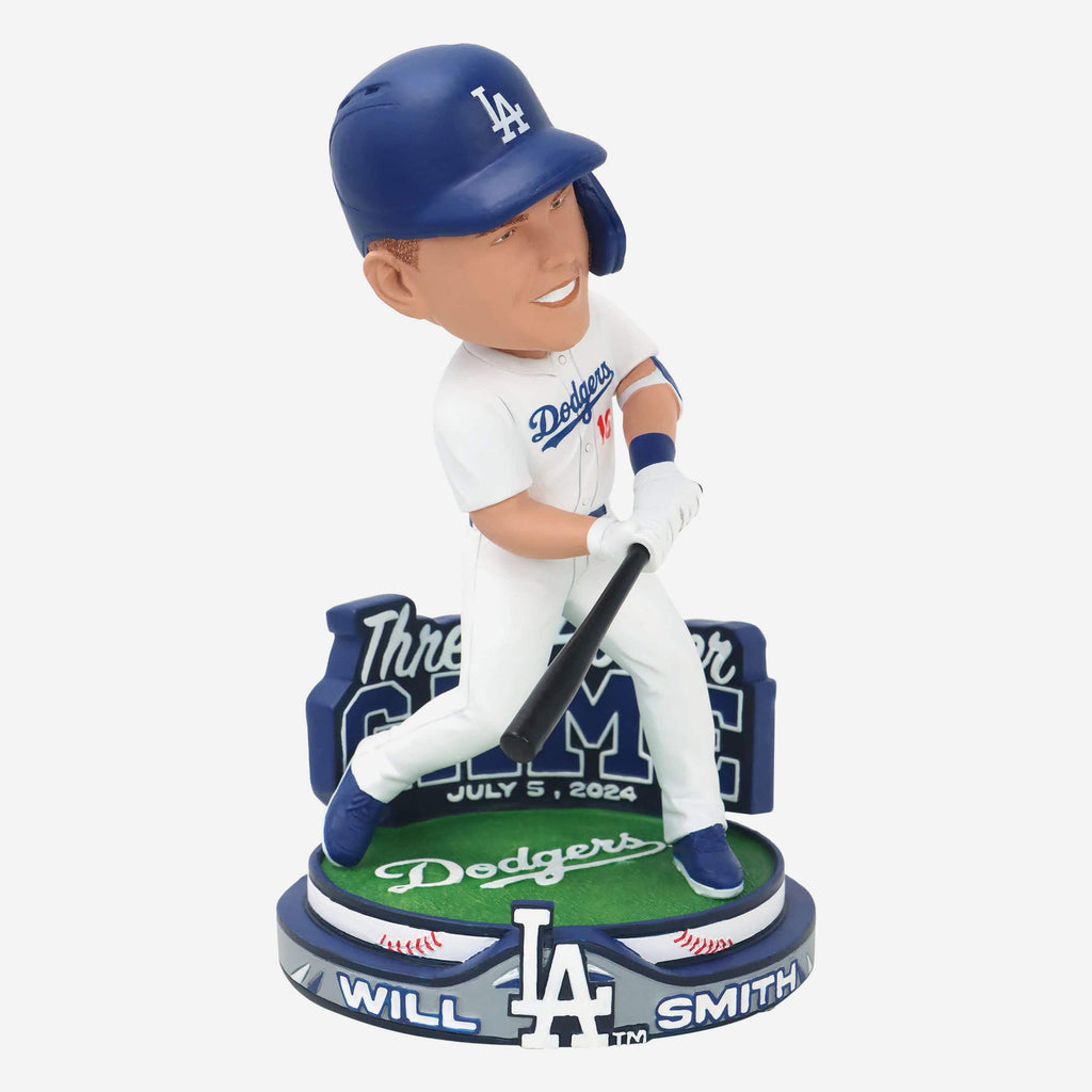 Will Smith Los Angeles Dodgers 3 Home Run Game Bobblehead FOCO - FOCO.com