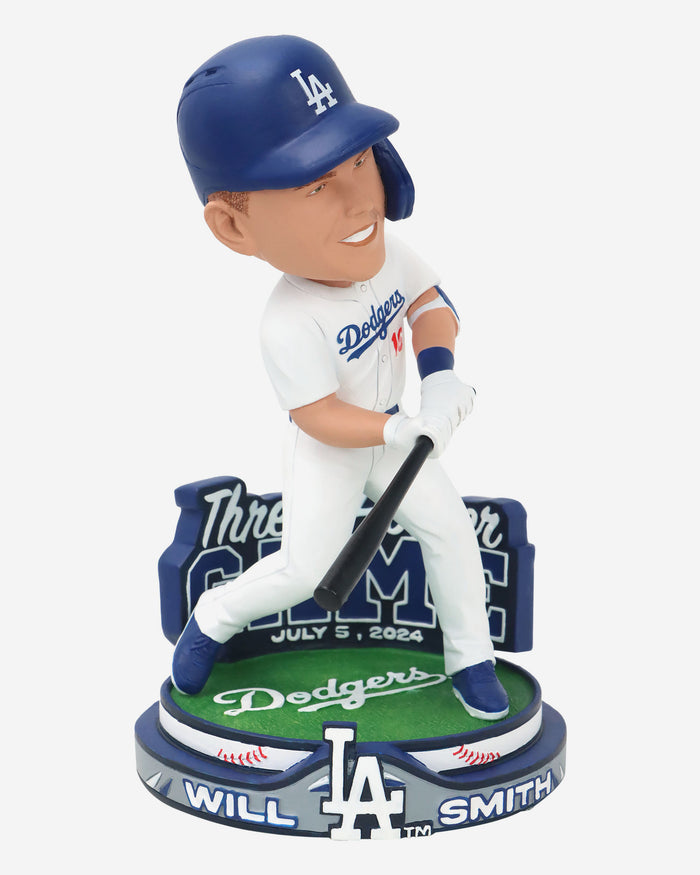 Will Smith Los Angeles Dodgers 3 Home Run Game Bobblehead FOCO - FOCO.com