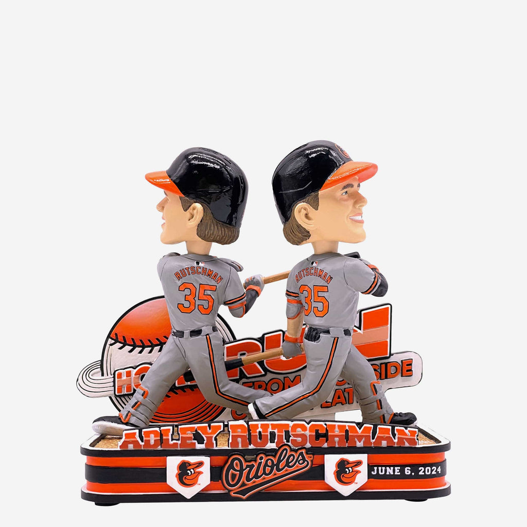 Adley Rutschman Baltimore Orioles Dual Home Run Bobblehead FOCO - FOCO.com