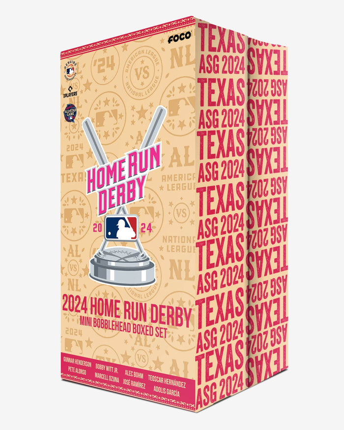 2024 Home Run Derby Mini Bobblehead Boxed Set FOCO - FOCO.com