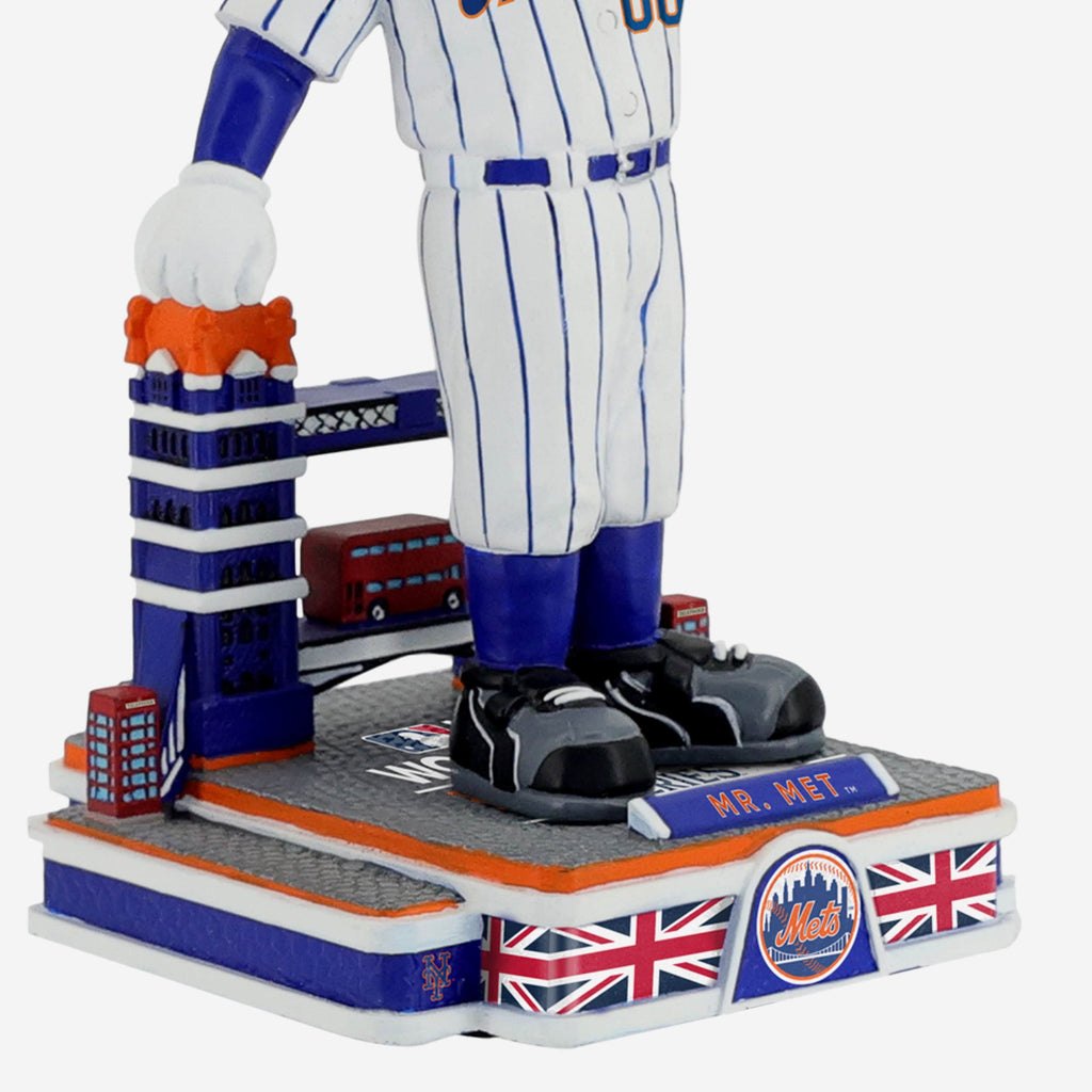 Mr Met New York Mets 2024 MLB London Series Mascot Bobblehead FOCO