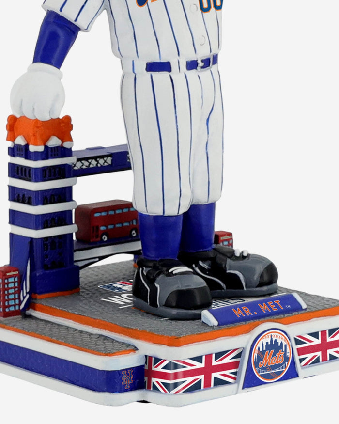 Mr Met New York Mets 2024 MLB London Series Mascot Bobblehead FOCO - FOCO.com