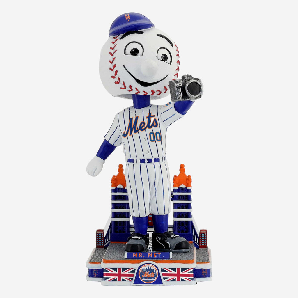 Mr Met New York Mets 2024 MLB London Series Mascot Bobblehead FOCO - FOCO.com