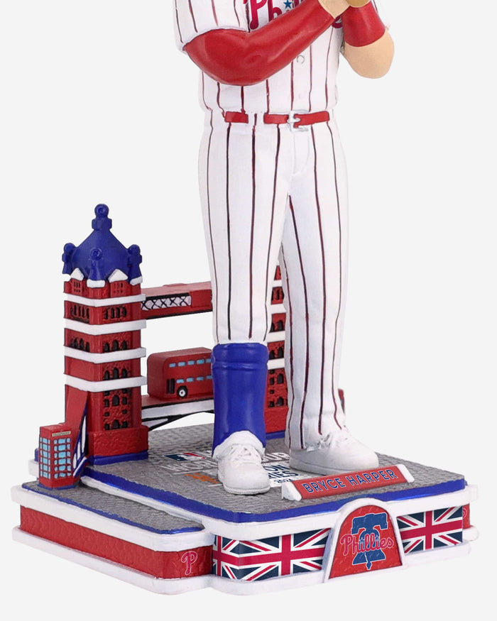 Bryce Harper Philadelphia Phillies 2024 MLB London Series Bobblehead FOCO - FOCO.com