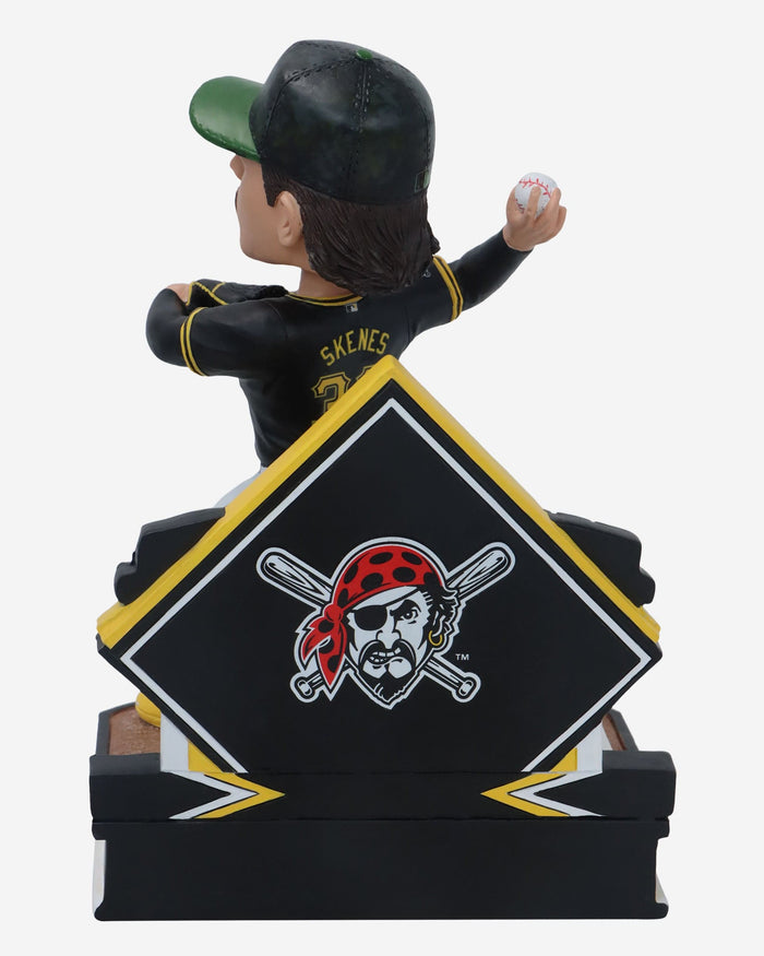 Paul Skenes Pittsburgh Pirates Franchise Single Season Rookie Strikeout Record Bobblehead FOCO - FOCO.com