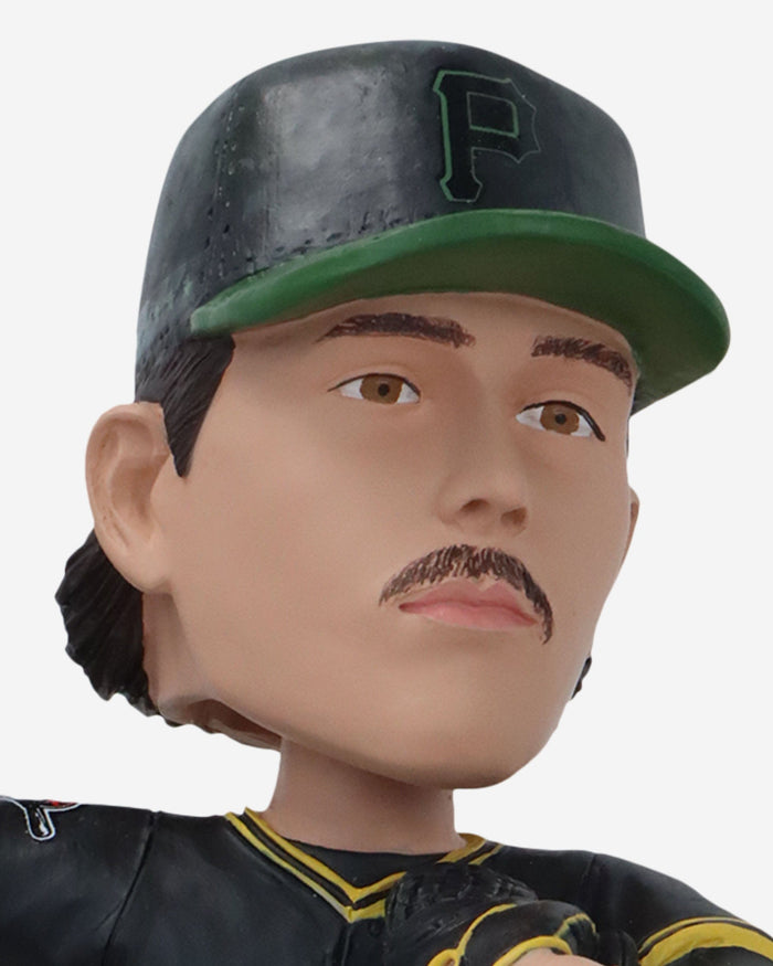 Paul Skenes Pittsburgh Pirates Franchise Single Season Rookie Strikeout Record Bobblehead FOCO - FOCO.com