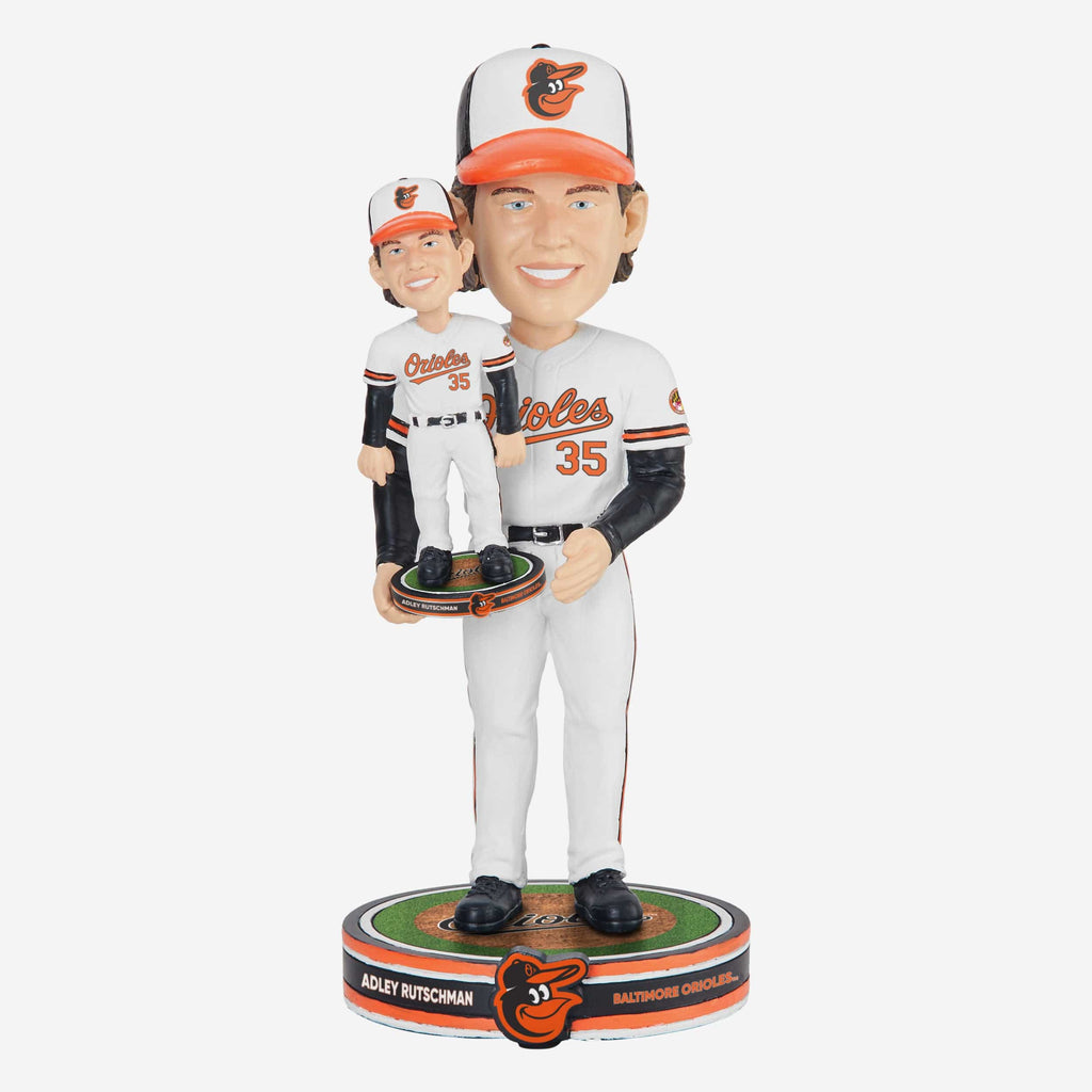 Adley Rutschman Baltimore Orioles Bobble Dubblz Bobblehead FOCO - FOCO.com