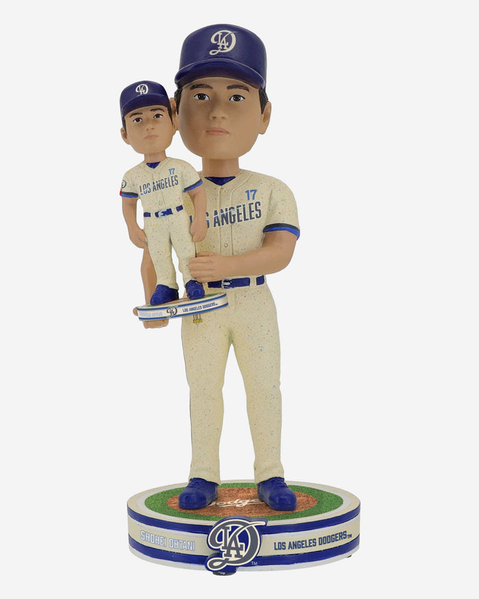 Shohei Ohtani Los Angeles Dodgers City Connect Uniform Bobble Dubblz Bobblehead FOCO - FOCO.com