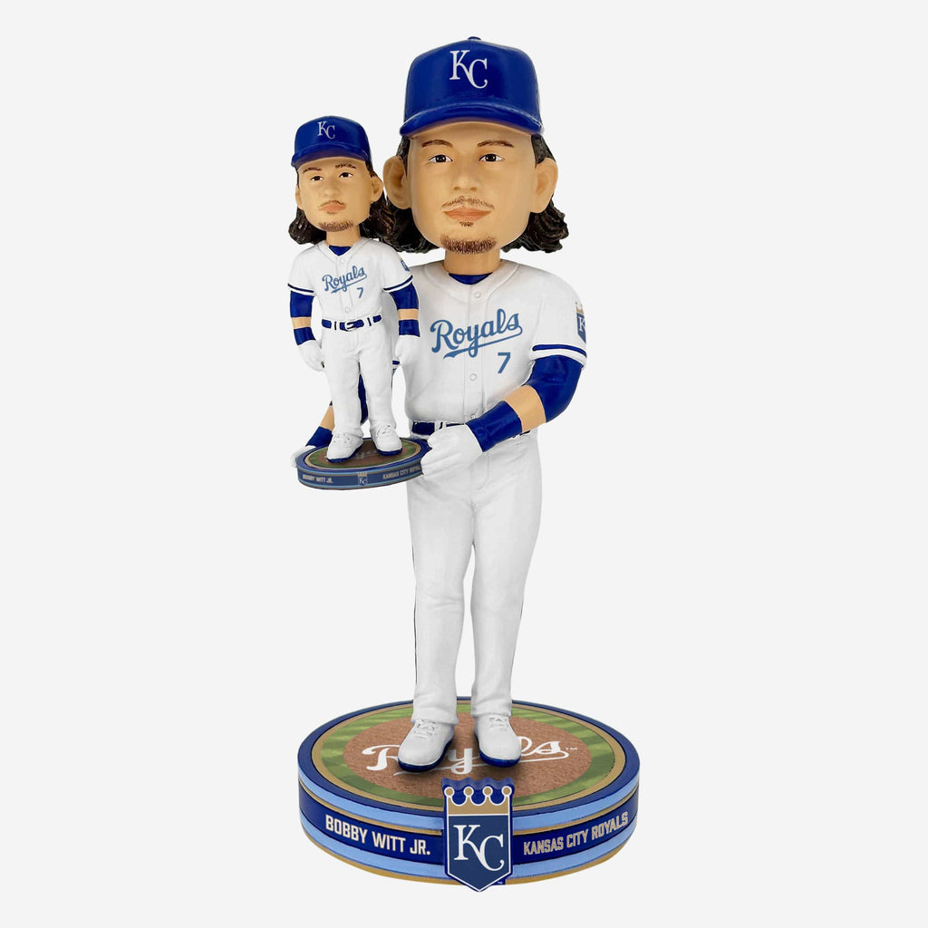 Bobby Witt Jr Kansas City Royals Bobble Dubblz Bobblehead FOCO - FOCO.com