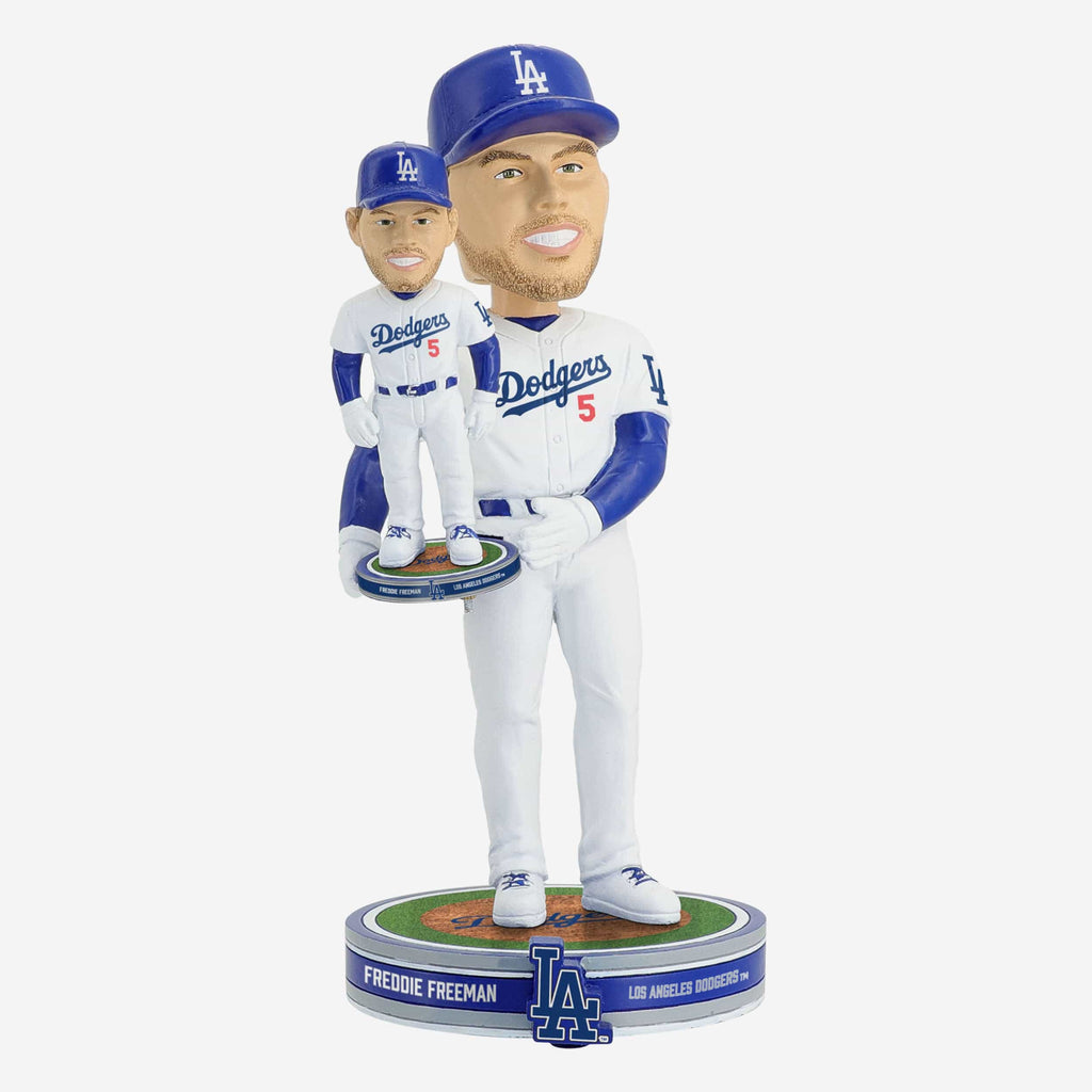 Freddie Freeman Los Angeles Dodgers Bobble Dubblz Bobblehead FOCO - FOCO.com