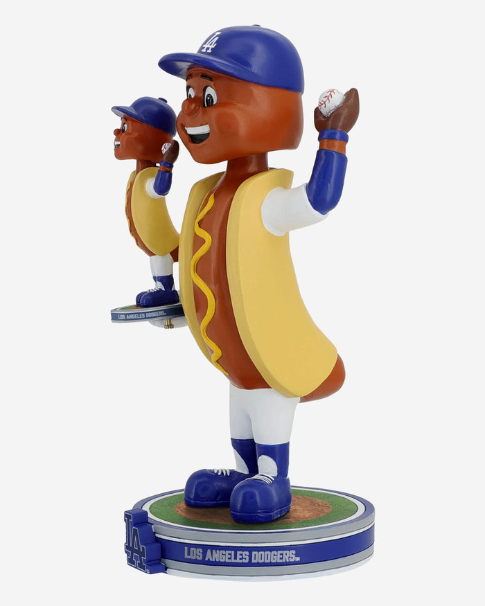 Dodger Dog Los Angeles Dodgers Bobble Dubblz Mascot Bobblehead FOCO - FOCO.com