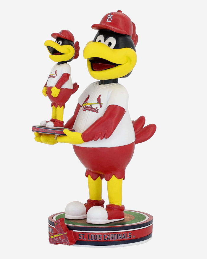 Fredbird St Louis Cardinals Bobble Dubblz Mascot Bobblehead FOCO - FOCO.com