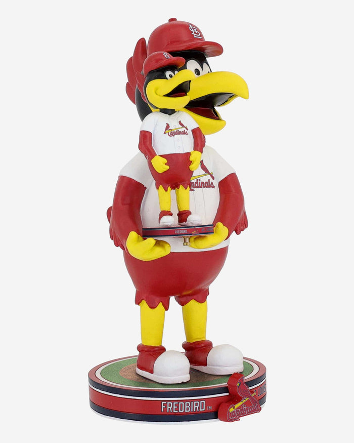 Fredbird St Louis Cardinals Bobble Dubblz Mascot Bobblehead FOCO - FOCO.com