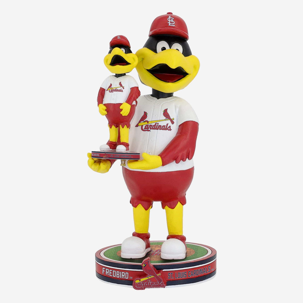 Fredbird St Louis Cardinals Bobble Dubblz Mascot Bobblehead FOCO - FOCO.com