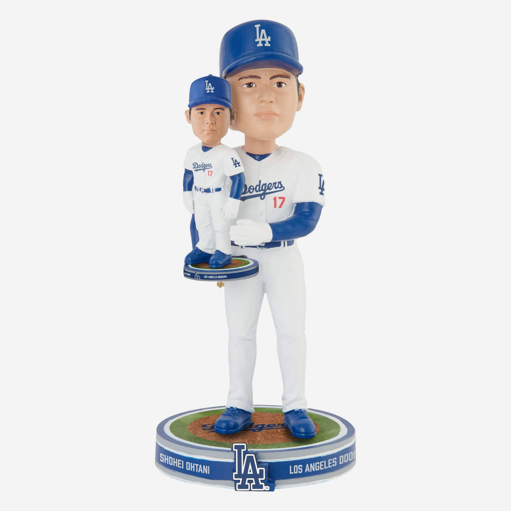 Shohei Ohtani Los Angeles Dodgers Bobble Dubblz Bobblehead FOCO - FOCO.com