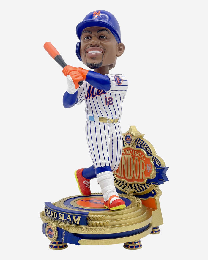 Francisco Lindor New York Mets NLDS Grand Slam Gamebreaker Bobblehead FOCO - FOCO.com